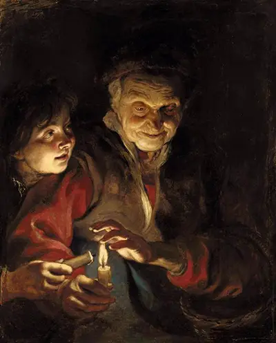 Night Scene Peter Paul Rubens